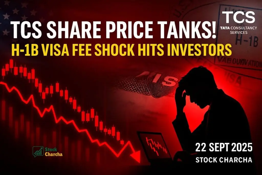 TCS Share Price Today After H-1B Visa Fee Hike | Why TCS Stock is Falling on 22 September 2025 1 TCS share price today after H-1B visa fee hike slipped to around ₹3,090. Discover why TCS stock is falling on 22 September 2025