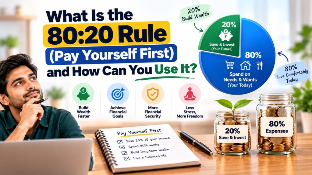 What Is the 80:20 Rule (Pay Yourself First) and How Can You Use It? 1 80:20 Rule: Pay Yourself First and Save 20% of Income