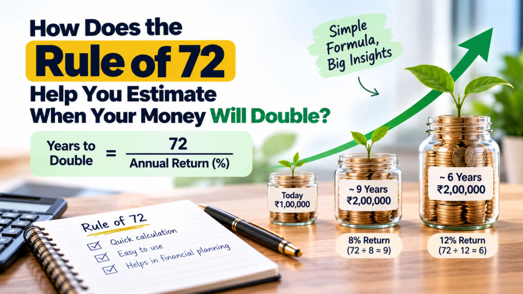 How Does the Rule of 72 Help You Estimate When Your Money Will Double? 1 Rule of 72 Explained: Estimate When Your Money Could Double
