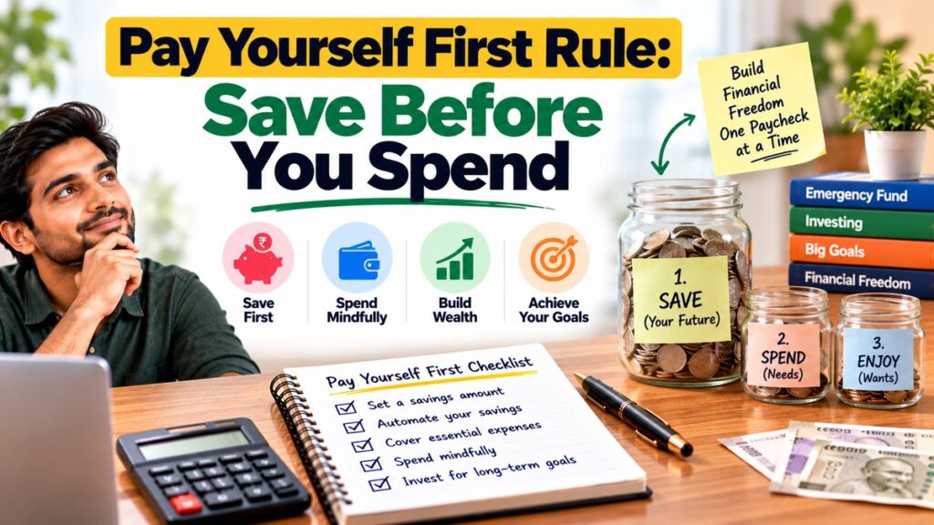 Pay Yourself First Rule: Save Before You Spend 1 Pay Yourself First Rule: Save Before You Spend | Stock Charcha